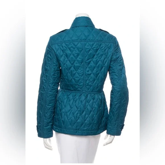 Burberry Brit Quilted Fitted Jacket
